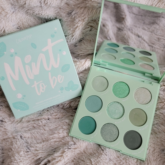 ColourPop Mint To Be Eyeshadow Palette - Green Shades - Picture 1 of 10
